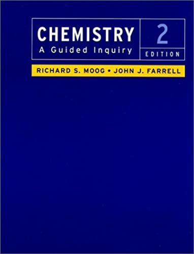 Chemistry: A Guided Inquiry, 2nd Edition