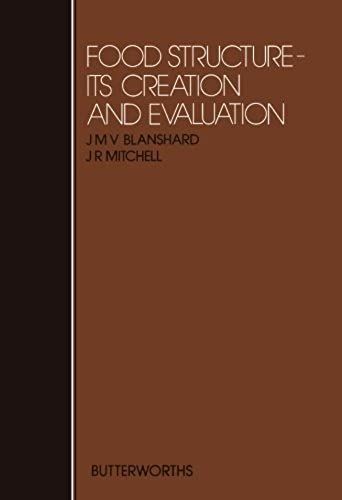 Food Structure: Its Creation And Evaluation