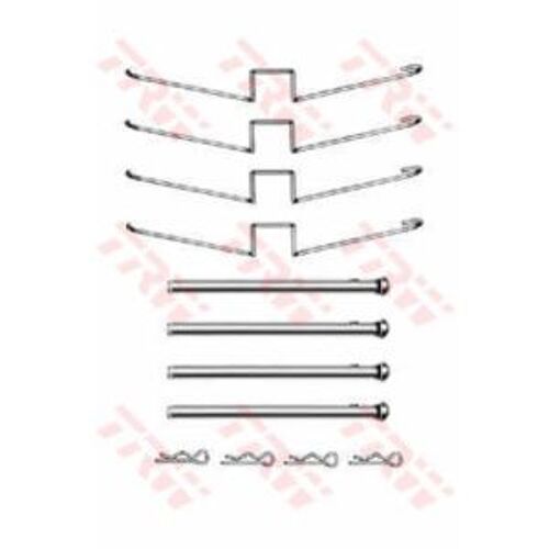 Kit D'accessoires, Plaquette De Frein ?Á Disque Trw
