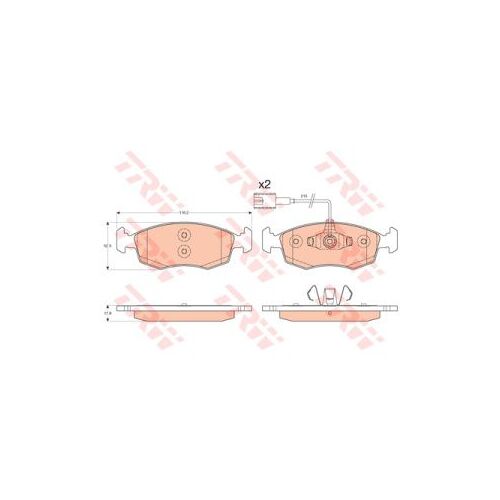 Cotec, Kit De Plaquettes De Frein Trw