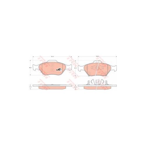 Cotec, Kit De Plaquettes De Frein Trw