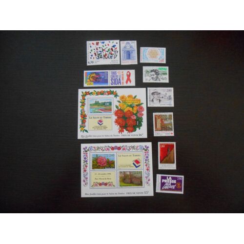 Timbres France Neufs 4ièm Trimestre 1994
