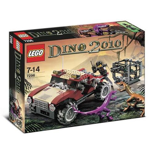 LEGO Dino 2010 7296 Dino 4WD Trapper La traque du dinosaure