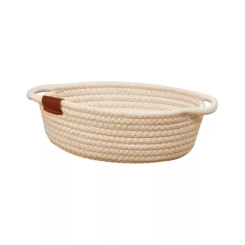 Simple Cotton Rope Storage Basket Desktop Sundries Factory Snacks Cotton Basket Storage Box