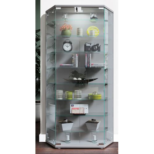 VCM Bois verre vitrine de collection vitrine de verre vitrine stand vitrine Cenila XL Bois verre vitrine de collection vitrine de verre vitrine stand vitrine Cenila XL
