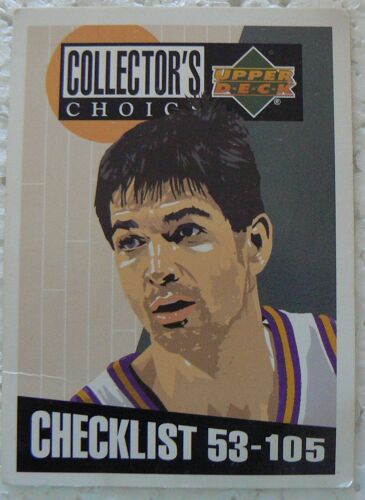Checklist 53-105 - Upper Deck 1994 Collector's Choice - N°208