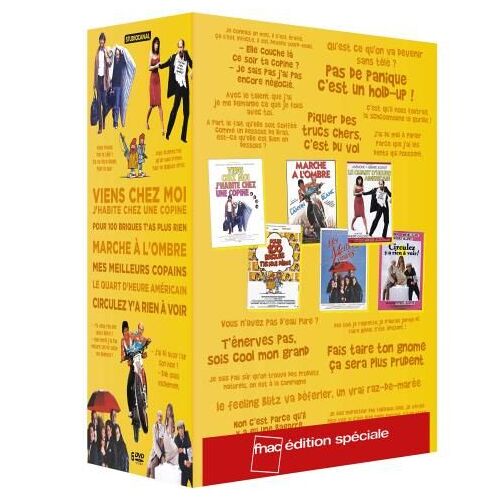 Coffret 6 Dvd : Comédies Du Splendide Des Années 80