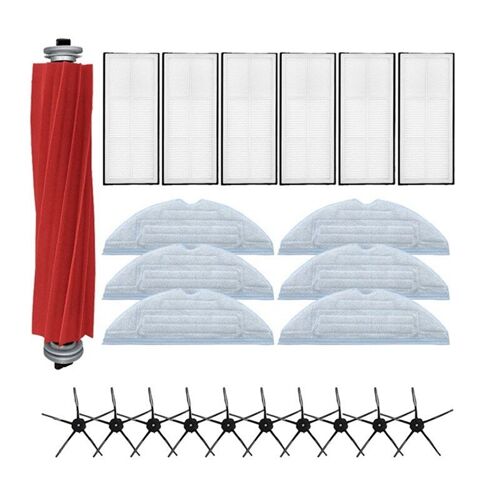 Accessoires pour aspirateur Robot Mi Roborock S7 Plus, chiffon de vadrouille, filtre Hepa, brosse latérale, amovible 24