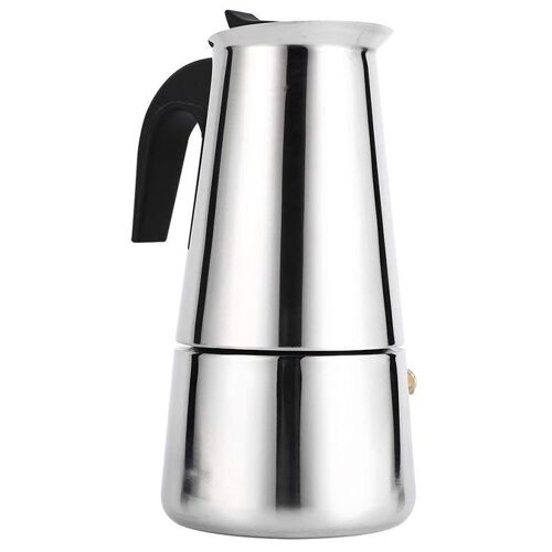 Cafetière Portable Moka Latte Espresso En Acier Inoxydable, 300ml, Sur La Cuisinière, Filtre, Pots À Café Percolateur 9109-May14a10703