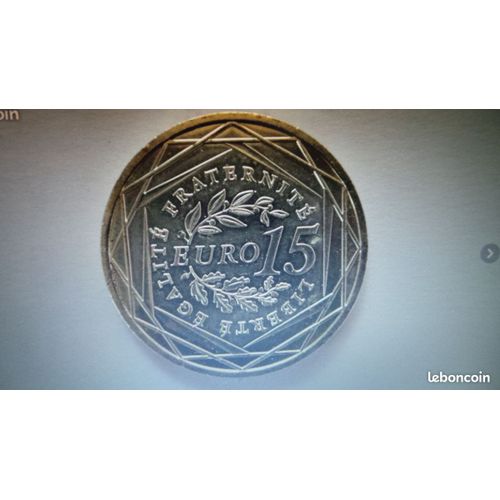 15 Euros Argent 2008