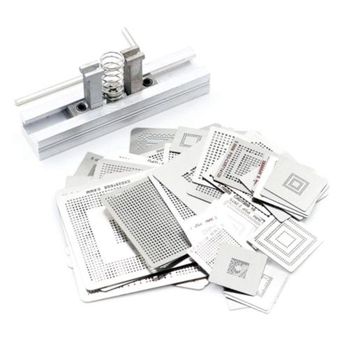 47 Pièces Séries / Ensembles De Consoles De Chauffant Directement Le Pochoir Bga + Le De Reball Bga Jig Bga Pour 360cpu Ps3-Cpu Gpu Cxd2949cgb