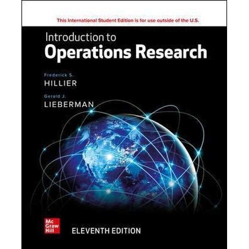 Introduction To Operations Research