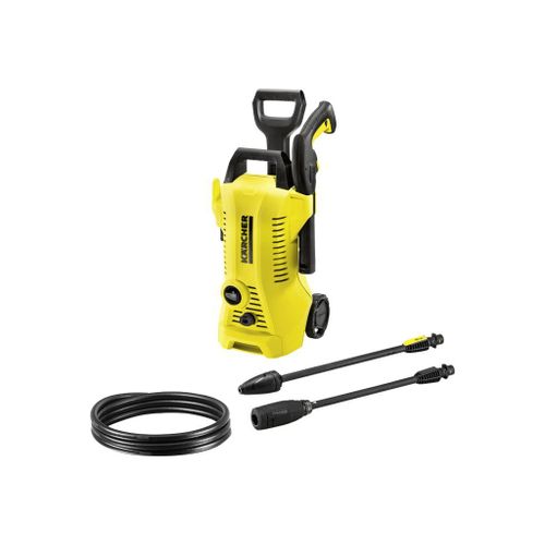 Karcher Nettoyeur haute pression K 2 Power Control, pression 110 bars, débit 360 L/h, avec roue et poignée télescopique