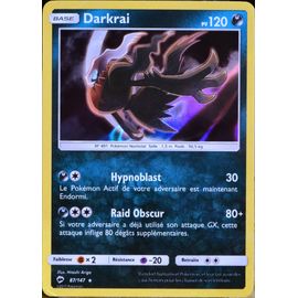 Carte Pokémon 87/147 Darkrai 120 Pv - Holo