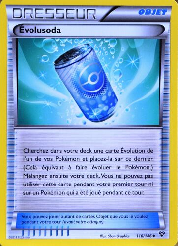 Carte Pokémon 116/146 Évolusoda Xy Neuf Fr