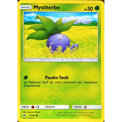Carte Pokémon 4/147 Mystherbe 50 Pv