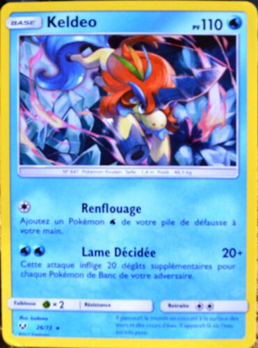 Carte Pokémon 26/73 Keldeo