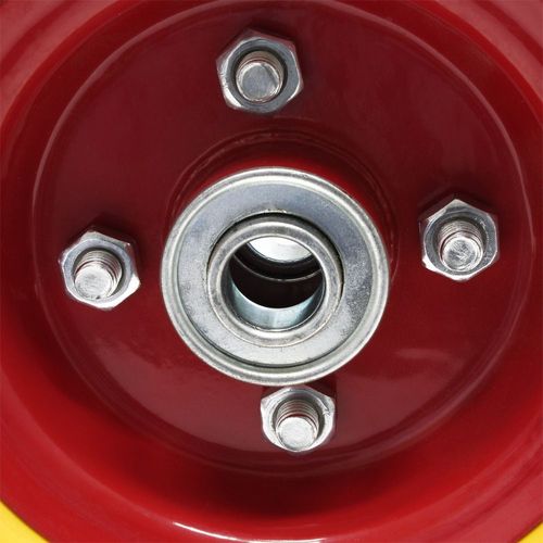 Roue de brouette en mousse PU 2.80/2.50-4 en caoutchouc solide anti-crevaison