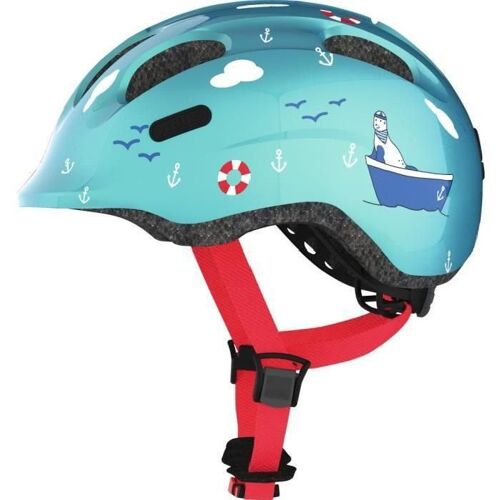 Abus Casque De Vélo Enfant Smiley 2.0 Sailor - Turquoise