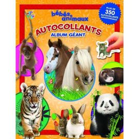 Bebes Animaux Album Autocollant - Album Autocollant 84 Pages - Mixte - 3 Ans