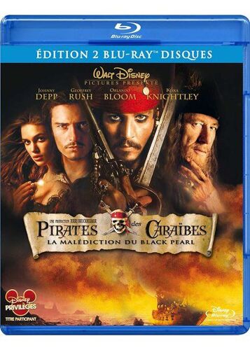 Pirates Des Caraïbes : La Malédiction Du Black Pearl - Blu-Ray