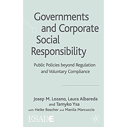 Governments And Corporate Social Responsibility