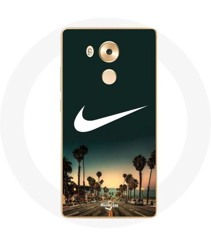 Coque Pour Huawei Mate 8 Nike Logo Palmier Miami