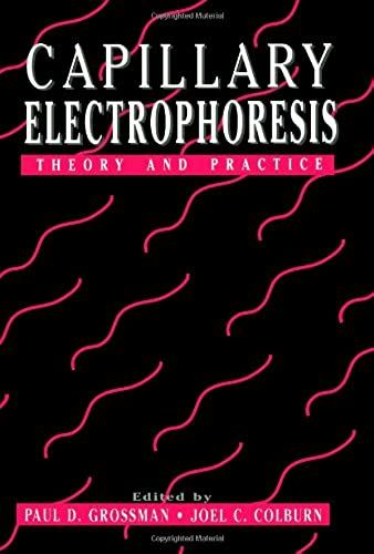 Capillary Electrophoresis: Theory And Practice