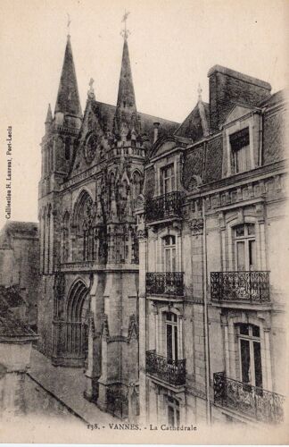 Carte Postale De Vannes  (Morbihan)  La Cathédrale