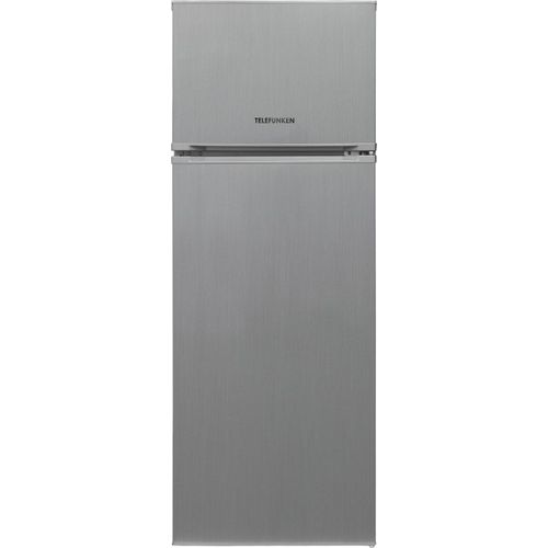 Réfrigérateur-congélateur Telefunken R2P263FS - congélateur haut - 54x57x144 cm (lxpxh) - 212 litres - classe F - argent