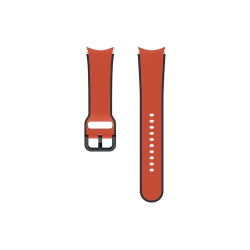 Bracelet Sport Bicolore Pour G Watch 4/5 20mm, M/L Rouge Samsung
