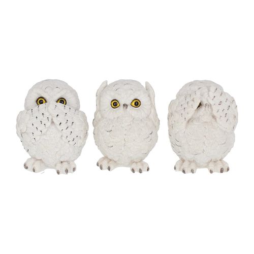 Nemesis Now - Three Wise Owls 8cm