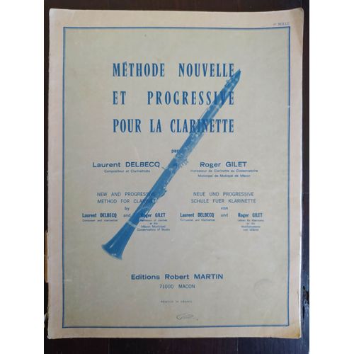 Méthode Nouvelle Et Progressiste Pour La Clarinette