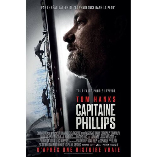 Affiche Officiel Cinema Du Film Capitaine Phillips Pf