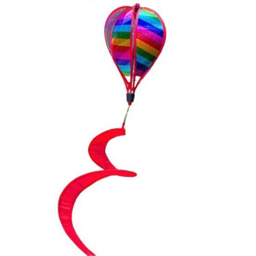 Jardin Printemps Montgolfière Pendentif Rotatif Moulin À Vent Suspendu Décoration J