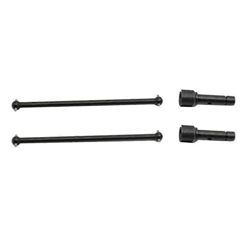 En métal d'arbre d'entraînement arrière CVD Dogbone pour Yikong YK4082 Pro 4082 1/8 RC Crawler Pièces de mise à niveau de voiture 2 pièces