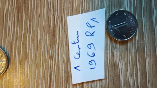 1 Centime  Epi Sans Rebord 1969 (  Rp1)  En L Etat  Sur Les Photos