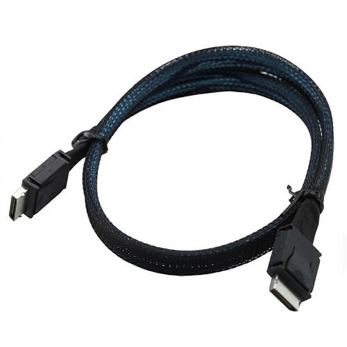 Pour PCIe Oculink SFF 8611 4I vers Mini SAS SFF-8611 4I Serveur Super Speed Câble Extension de Données Mâle t