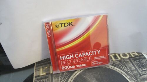 TDK HC-R90 - CD-R - 800 Mo (90 min) 40x - boîtier CD