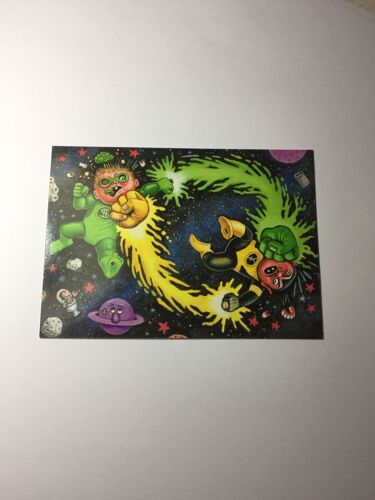 Carte Les Crados 2014 Gpk Garbage Pail Kids Greed Dee Vs Sines Troy 3