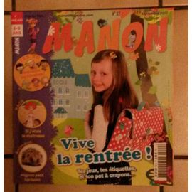 Manon N° 92  Septembre 2011 -  -Vive La Rentrée