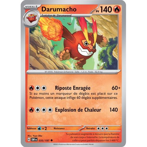 Darumacho - 035/197 - Flammes Obsidiennes