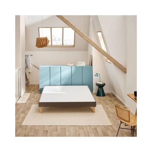 Bultex - Sommier déco tapissier VIGOROSO - Marron