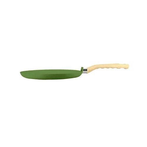 Crepiere colorama 26cm aluminium recycle olive induction