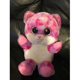 Doudou Peluche Ours Rose Brilloo Gipsy 24cm