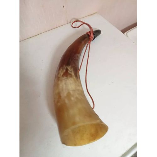 Cor De Chasse Ou Trompe En Corne Longueur 27 Cm