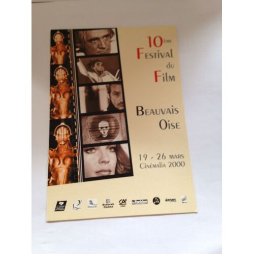 Cp 10ème Festival Du Film Beauvais Oise