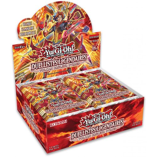 Yu-Gi-Oh! - Boite De 36 Boosters - Les Duellistes Légendaires : Volcan Brûleur D'âmes - Français