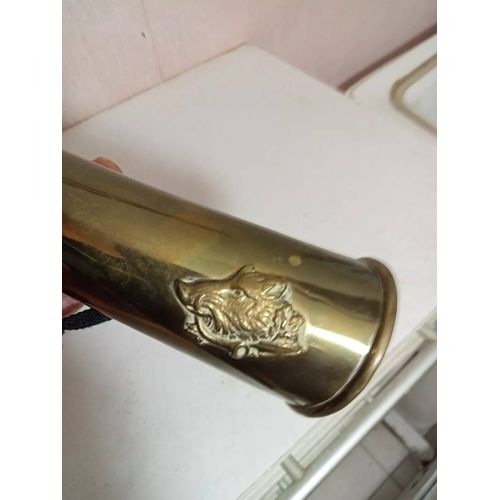 Cor De Chasse En Laiton Longueur 26 Cm