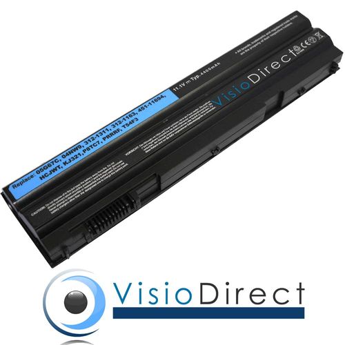 Batterie 11.1V 4400mAh pour ordinateur portable DELL Latitude E5420 E5430 E5520 E5520m E5420m E5530 - Visiodirect -